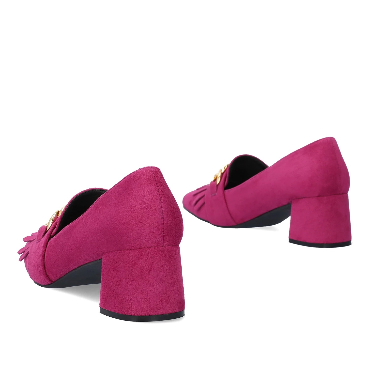 Andres Machado AM5720-39 Μοκασινι Φούξια 6cm φωτογραφία